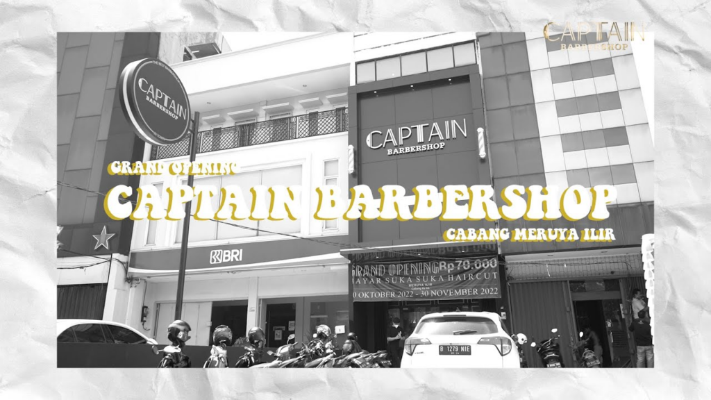 Franchise Captain Barbershop, Bisnis Barbershop, Waralaba Jasa, Peluang Usaha Pria, Franchisee Indonesia