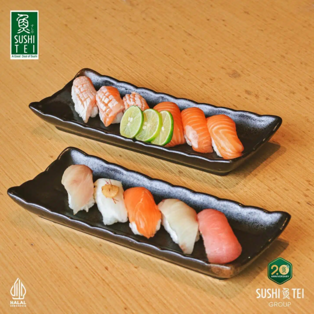 Franchise Sushi Tei, Bisnis Restoran Jepang, Waralaba Kuliner Mewah, Peluang Bisnis Sushi, Franchisee Indonesia